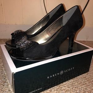 Karen Scott suede heels